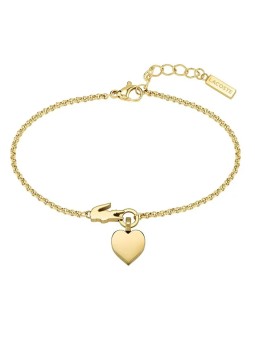 Bracciale Lacoste Delicato placcato oro da donna Love My Croc 2040028 da donna