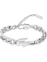Lacoste Bracciale in acciaio da donna Coccodrillo 2040373 donna