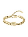 Lacoste Bracciale da donna placcato oro Coccodrillo 2040374 donna
