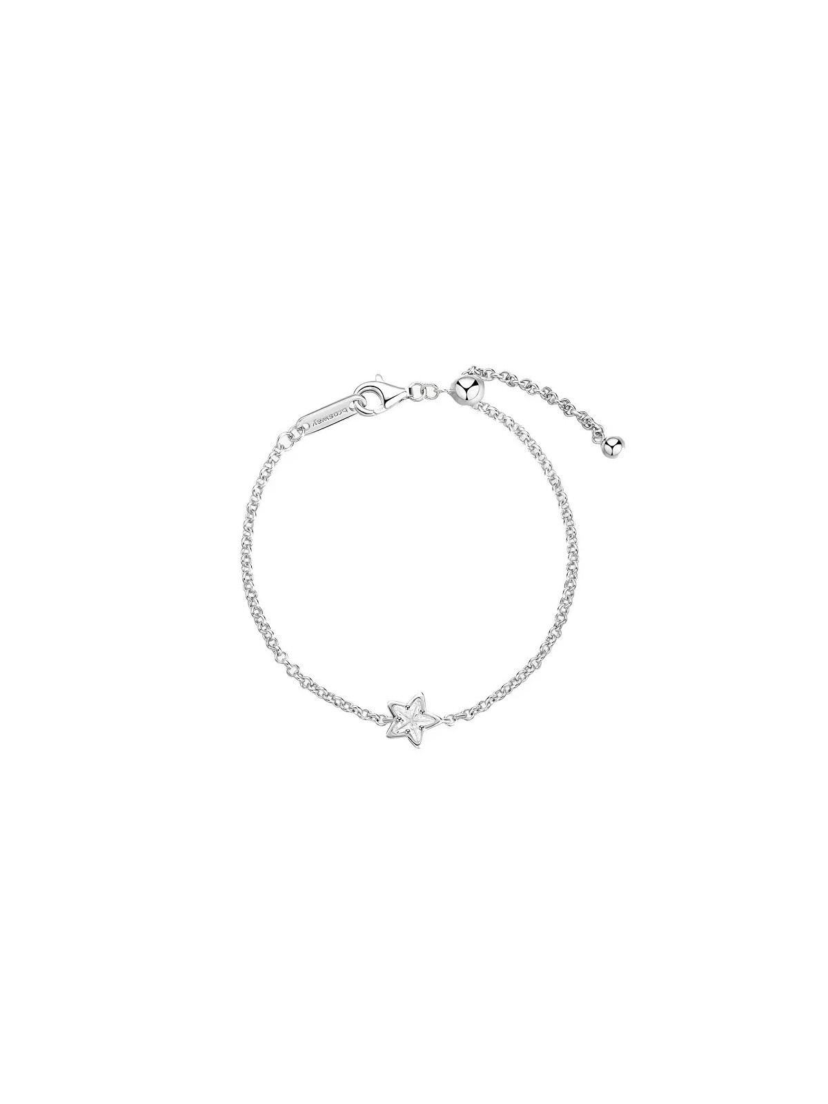 Brosway Bracciale in argento Star Fancy Infinite White FIW111 donna