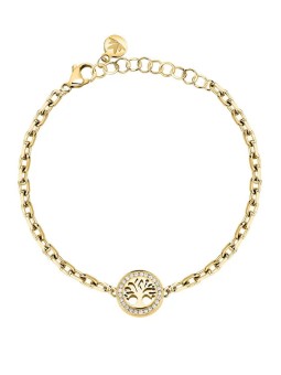 Morellato Bracciale placcato oro abbinato Albero della Vita Talismani SAQE45 donna