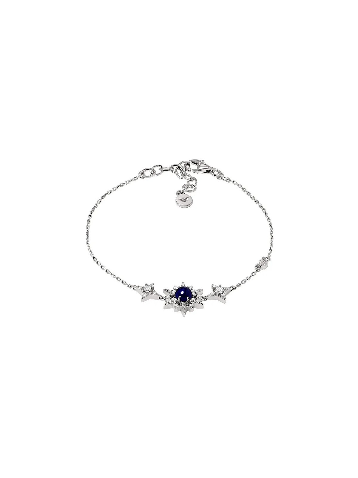 Emporio Armani Bracciale in argento scintillante con zirconi cubici EG3601040 donna