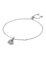 Michael Kors Bracciale delicato in argento con zirconi Love Kors MKC1748CZ040 donna