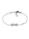Emporio Armani Bracciale Infinity in argento con zirconi cubici EG3598040 donna
