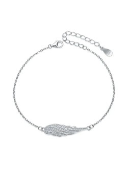 MOISS Delicato bracciale in argento con ala d'angelo B0000903 donna