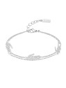 Lacoste Bracciale doppio in acciaio da donna 2040471 donna