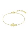 Lacoste Bracciale placcato oro da donna coccodrillo 2040047 donna