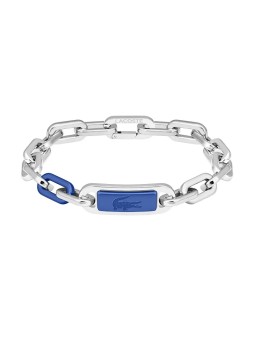 Lacoste Bracciale in acciaio moda per uomo Crew 2040368 donna