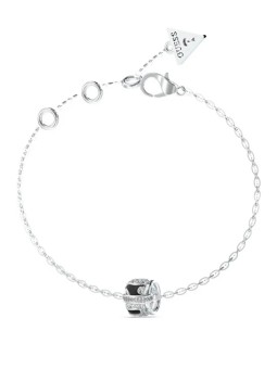 Guess Bracciale fashion in acciaio con cristilla Fabulous Me JUBB05192JWRHBK - Lunghezza: 18.5 cm donna