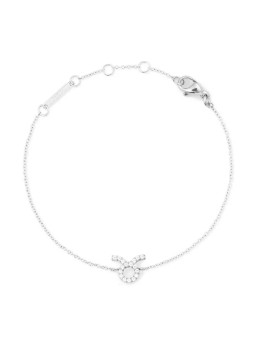 Daniel Wellington Bracciale in acciaio con catena e cristilla dello zodiaco del Toro DW00400932 donna