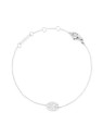 Daniel Wellington Bracciale in acciaio con catena Cancro Cristallo Zodiaco DW00400934 donna
