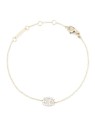 Daniel Wellington Bracciale a catena placcato oro Cancro Cristallo Zodiaco DW00400910 donna
