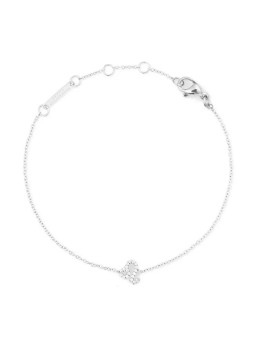 Daniel Wellington Bracciale in acciaio con catena e cristallo, segno zodiacale Leone DW00400935 donna
