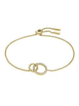 Fossil Affascinante bracciale da donna con zirconi Nocciola JOF00967710 donna