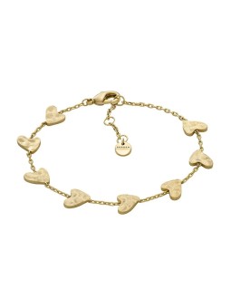 Skagen Bracciale a cuore placcato oro Anja Hearts SKJ5010710 donna