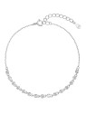 Evolution Group Bracciale in argento scintillante con zirconi trasparenti 13031.1 donna