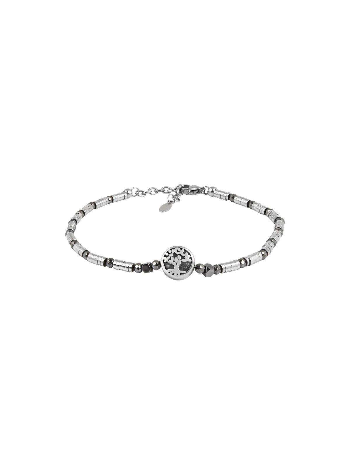 Troli Bracciale in acciaio con l'albero della vita VBD400S unisex