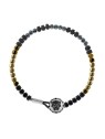 Disney Bracciale con perline Marvel Black Panther B600631QML-8.CS uomo