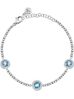 Morellato Bracciale in argento scintillante con cristilla Tesori SAIW96 donna
