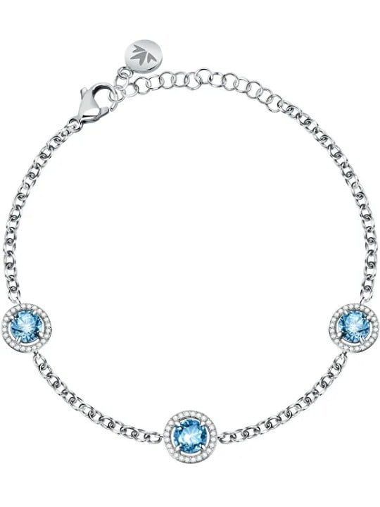 Morellato Bracciale in argento scintillante con cristilla Tesori SAIW96 donna