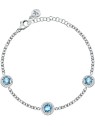 Morellato Bracciale in argento scintillante con cristilla Tesori SAIW96 donna