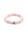 Agato Bracciale di perle in giadeite e cristallo sintetico MINK04/17 da donna