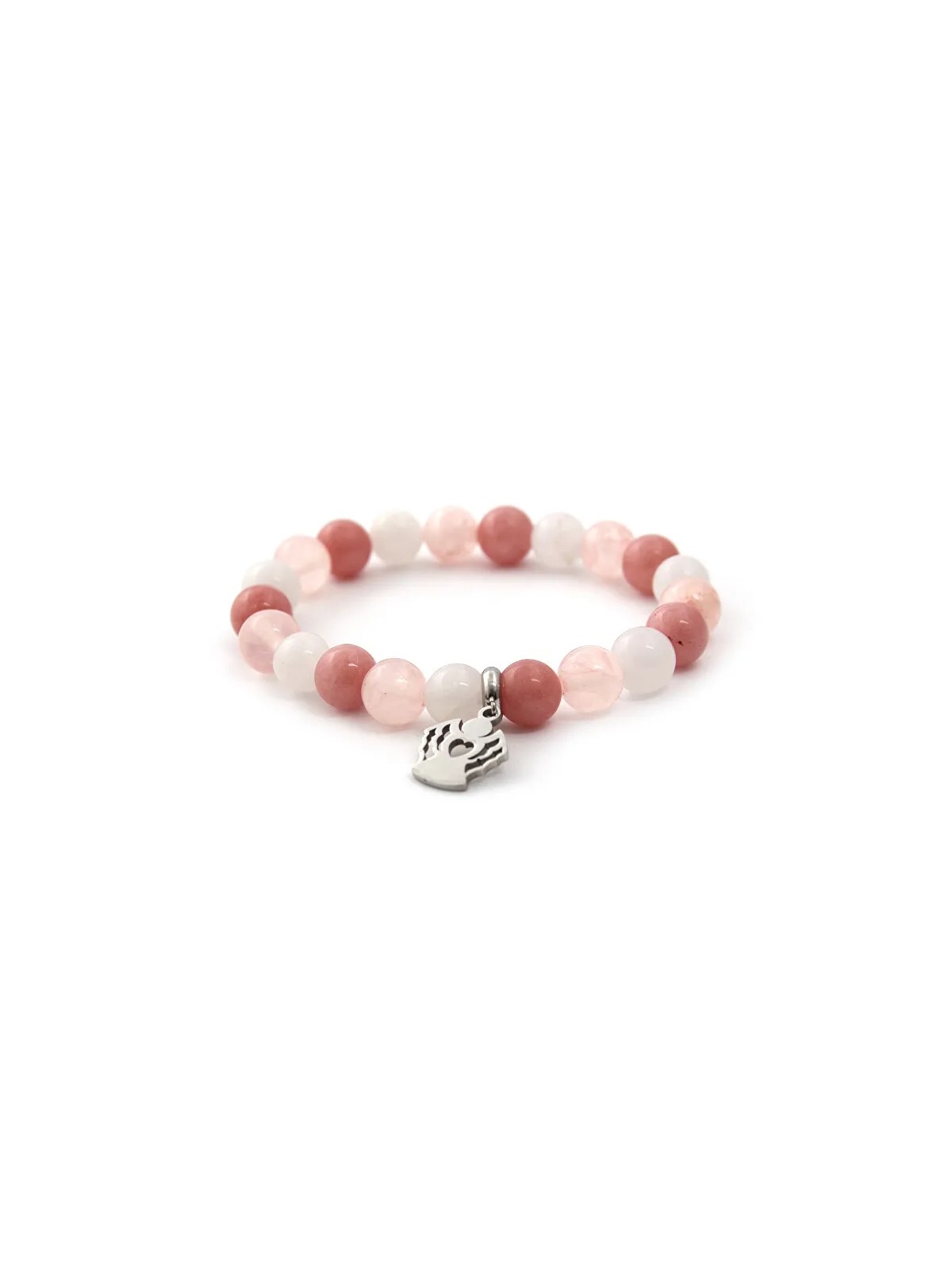 Agato Bracciale in giada e perline di giada MINK07/17 donna