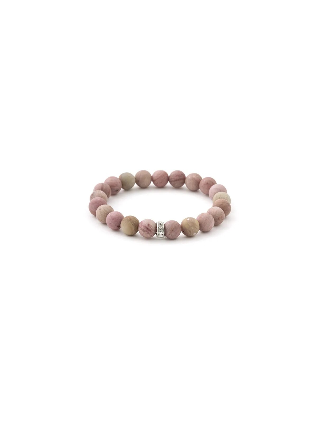 Agato Bracciale di perline in rodocrosite MINK11/17 donna