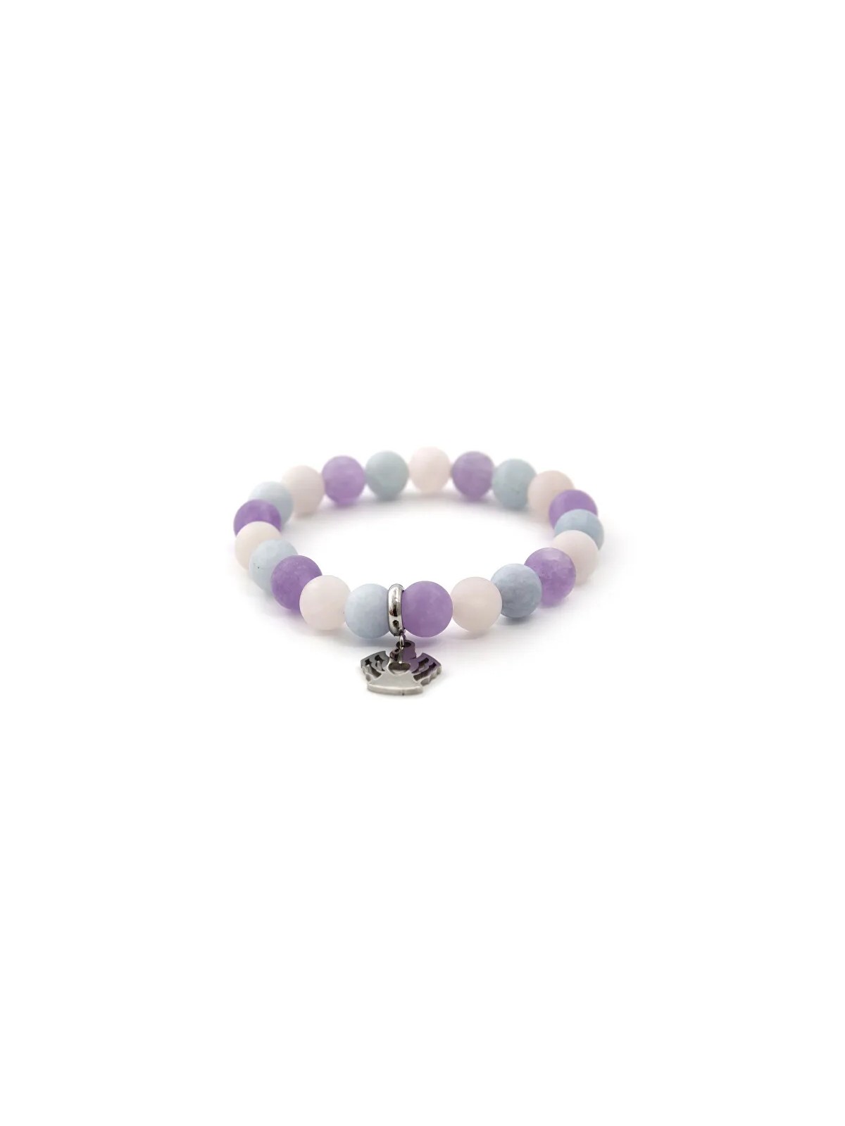 Agato Bracciale con perline in cristallo MINK112 - Lunghezza: 19 cm donna