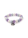 Agato Bracciale con perline in cristallo MINK112 - Lunghezza: 19 cm donna