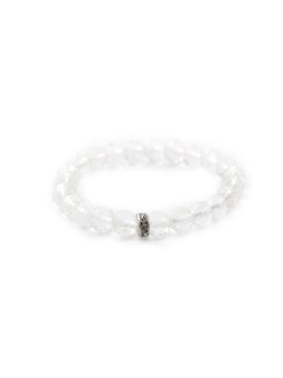 Agato Bracciale con perline in cristallo sfacettato MINK49/17 donna