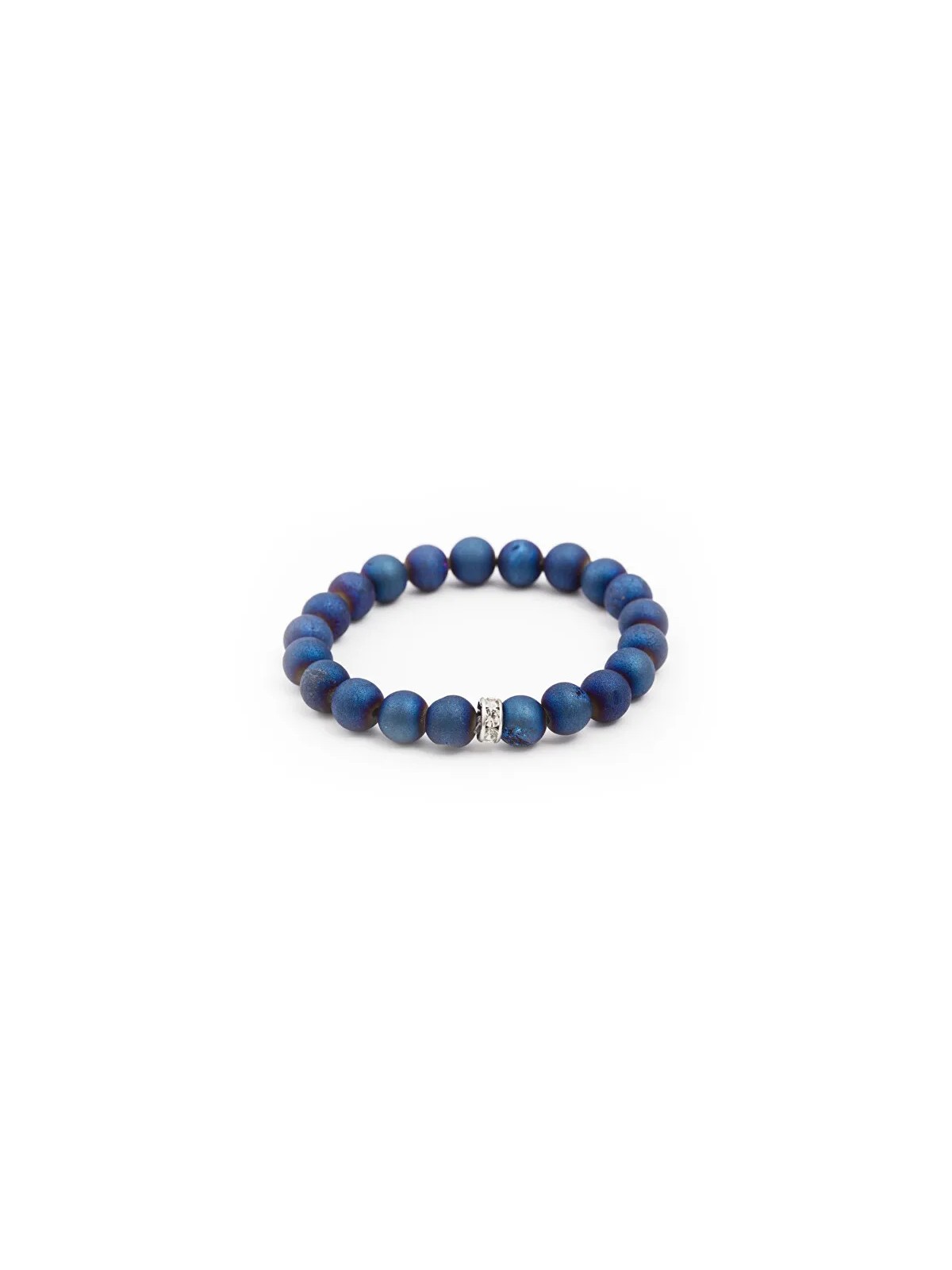 Agato Bracciale con perline di agata MINK83/17 donna