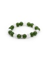 Agato Bracciale in giada malese e perline di cristallo MINK84/17 donna