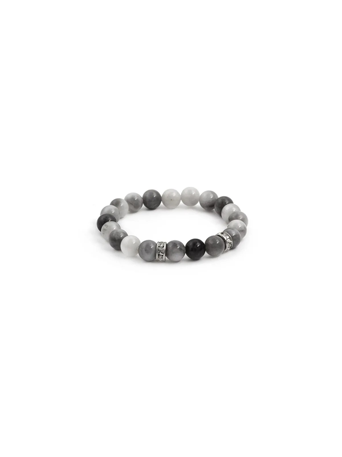 Agato Bracciale di perline in occhio di tigre di falco MINK106/17 donna