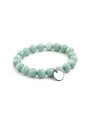 Agato Bracciale di perline in giada malese verde MINK32/17 donna