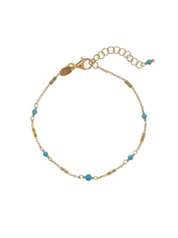 Alisia AL3246-Bracciale oro-turchese placcato oro con turchese donna