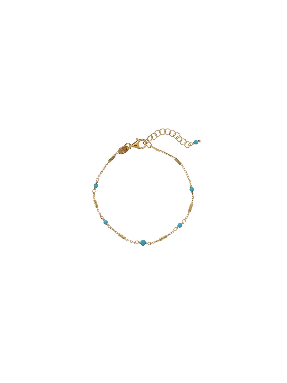 Alisia AL3246-Bracciale oro-turchese placcato oro con turchese donna