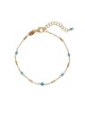Alisia AL3246-Bracciale oro-turchese placcato oro con turchese donna
