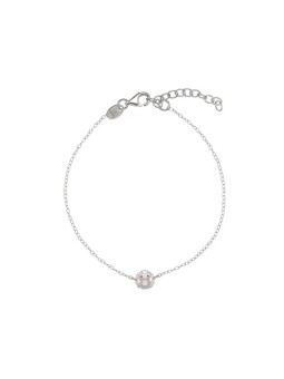 Alisia Bracciale in argento con perla di zirconia cubica AL4840-Argento donna