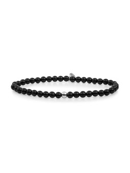 Sparkling Bracciale di perline con onice SB-GEM07-ADD-4MM donna