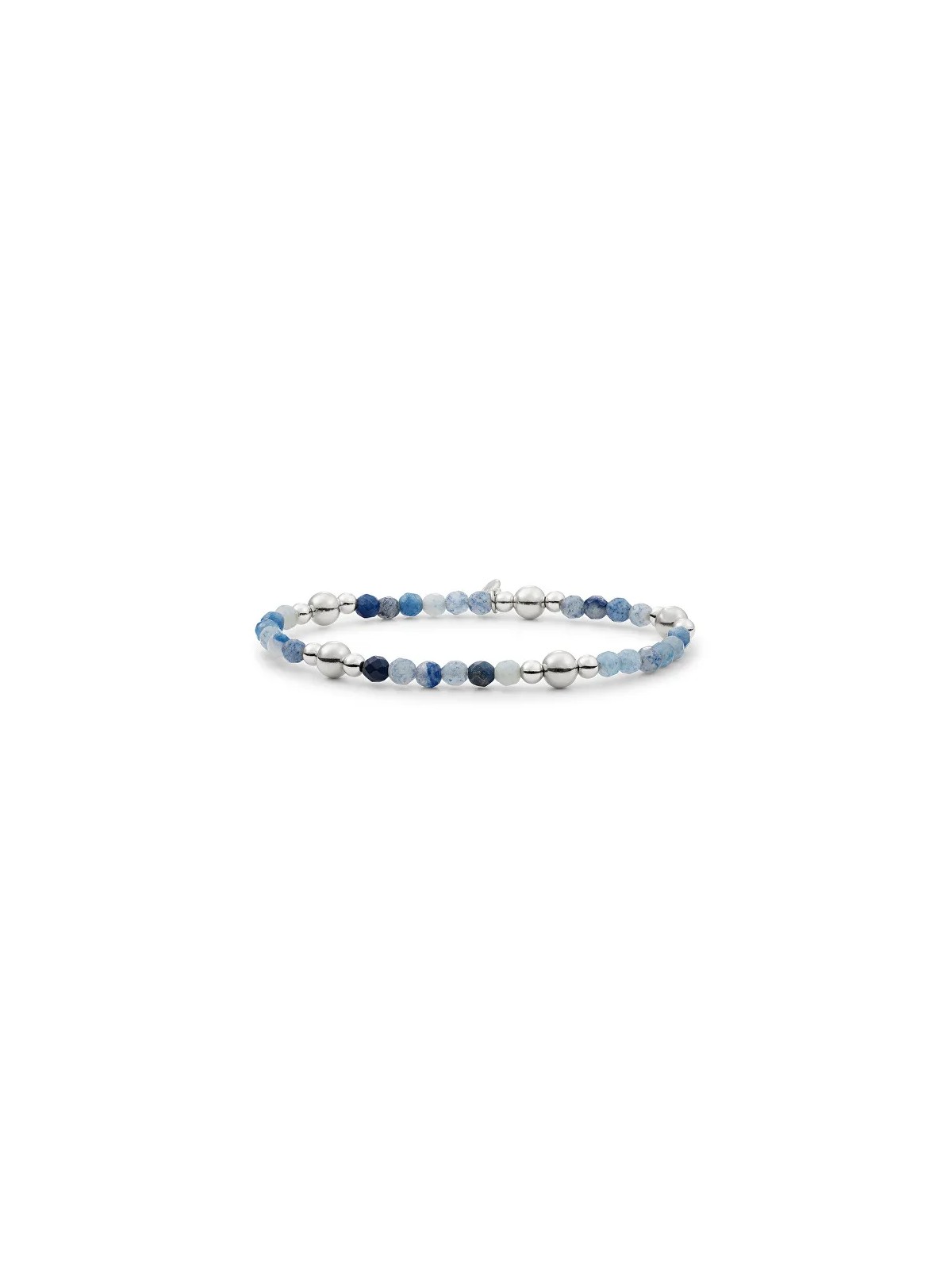Sparkling Bracciale con perline e avventurina blu BLK01S-G37 donna