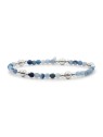 Sparkling Bracciale con perline e avventurina blu BLK01S-G37 donna