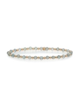 Sparkling Bracciale con perline di labradorite SBG-GEM18-3MM-MIX donna