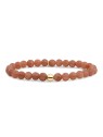 Sparkling Bracciale con perline di pietra del sole SBG-GEM58-ADD-6MM da donna
