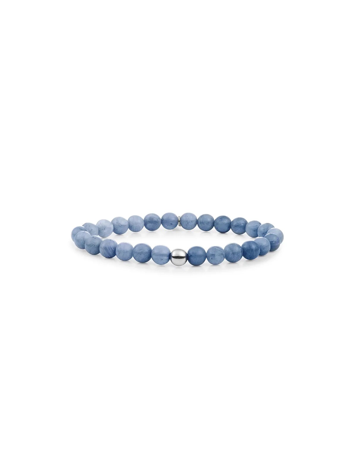 Sparkling Bracciale con perline e avventurina blu SB-GEM37-ADD-6MM donna