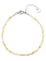 Agato Bracciale minerale con opale giallo POL-B20/21L donna