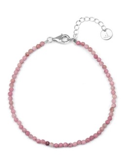 Agato Bracciale minerale con rodonite POL-B01/21L donna