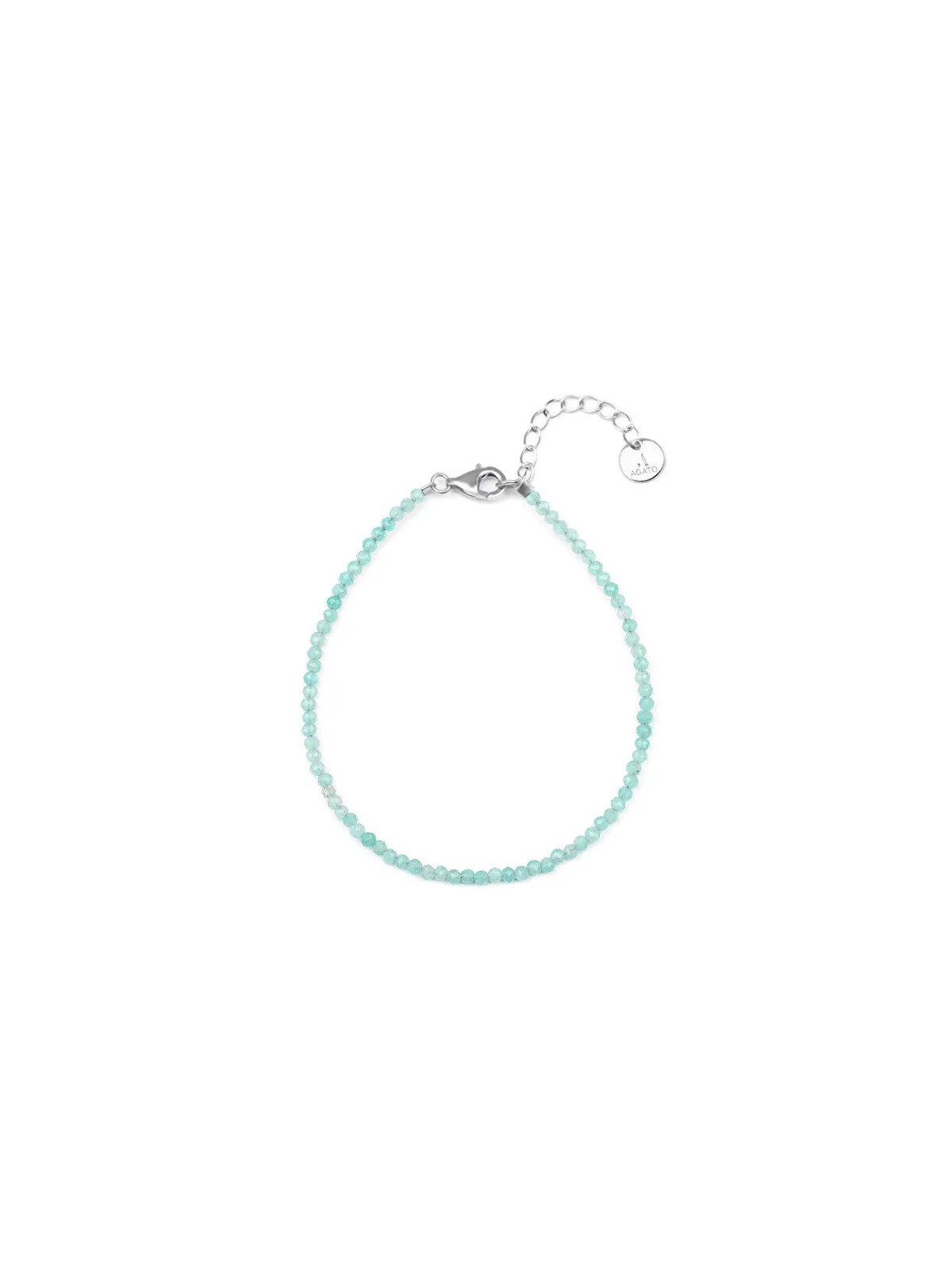 Agato Bracciale da donna minerale con perle di amazonite POL-B08/21L donna