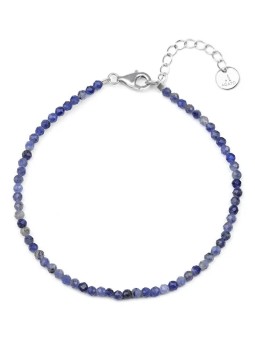 Agato Bracciale minerale con perle di sodalite POL-B16/21L donna