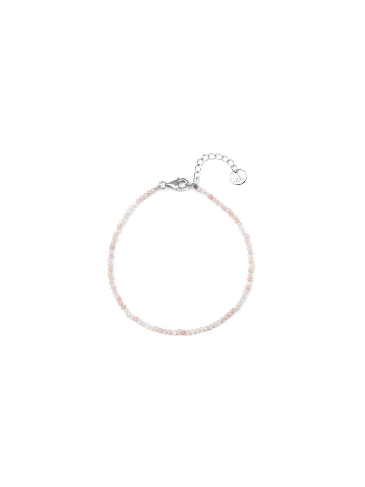 Agato Bracciale minerale con opale rosa POL-B10/21L donna